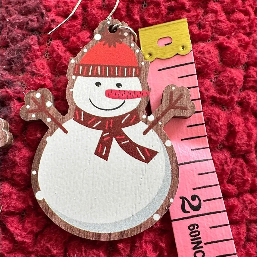 SNOWMAN EARRINGS
